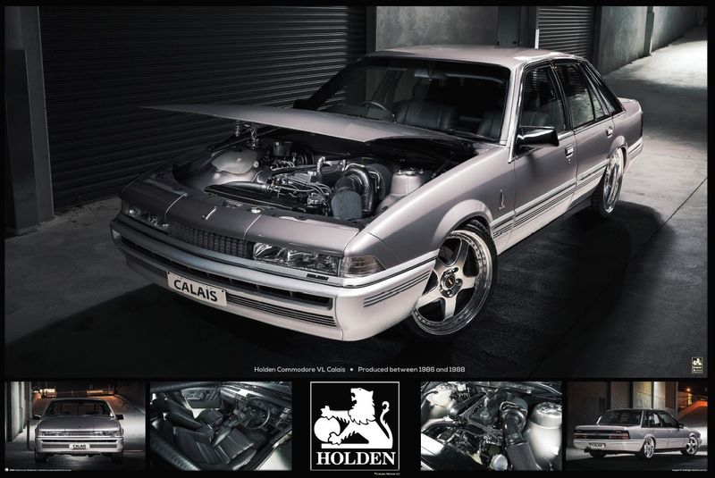 Holden - Commodore VL Calais Poster