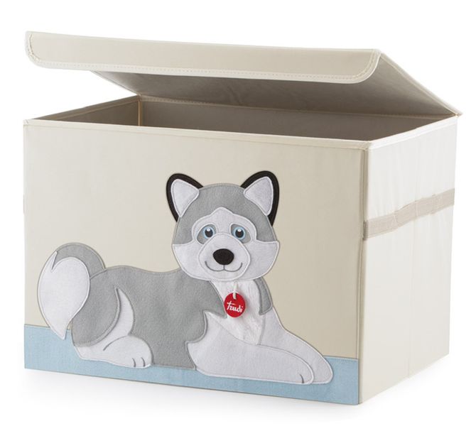 Sevi Wooden Toy Chest Husky Marcus - 53cm