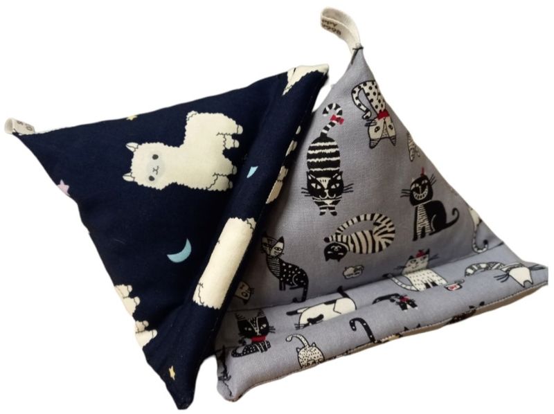 2x Fabric phone holder