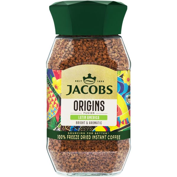JACOBS Origins Latin America - Instant Coffee - 200g jar