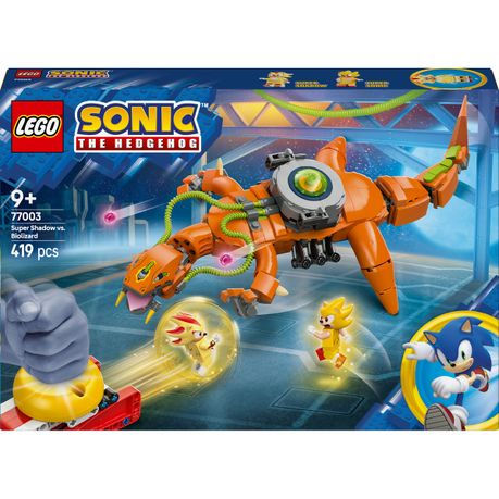 LEGO® Sonic the Hedgehog™ Super Shadow vs. Biolizard Gamer Gift Toy 77003 Image