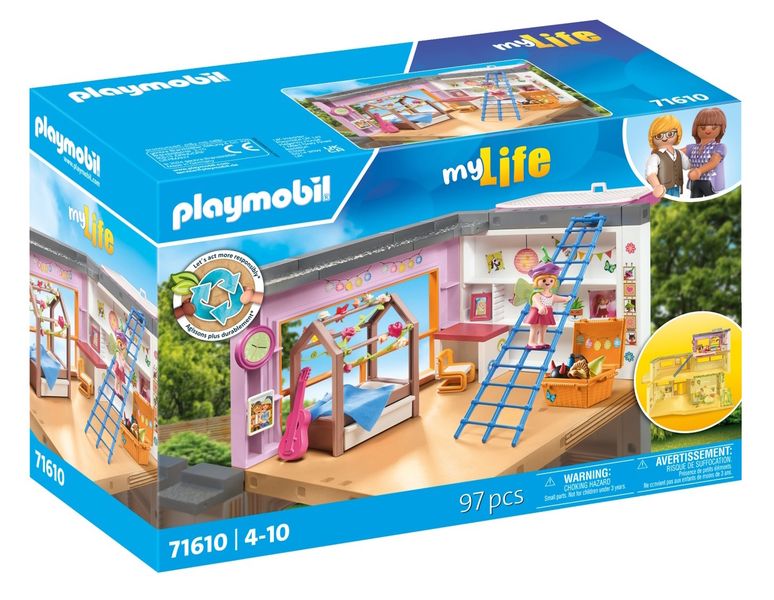 Playmobil My Life - Children's Room Set - 97 Pieces