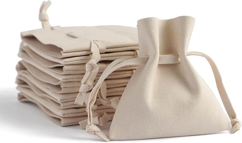 10PCS Velvet Drawstring Bags, Jewelry Gift Pouches, Storage Bag for Wedding