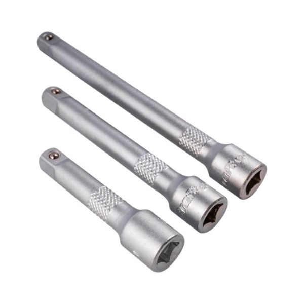 Tork Craft - 3 Pce Steel Extension Bar Set (1/4") - 50mm / 75mm / 100mm