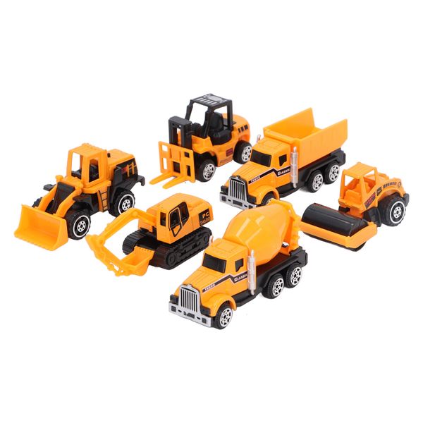 1:64Engineering Vehicle Set Decoration Construction Engineering Truck Model