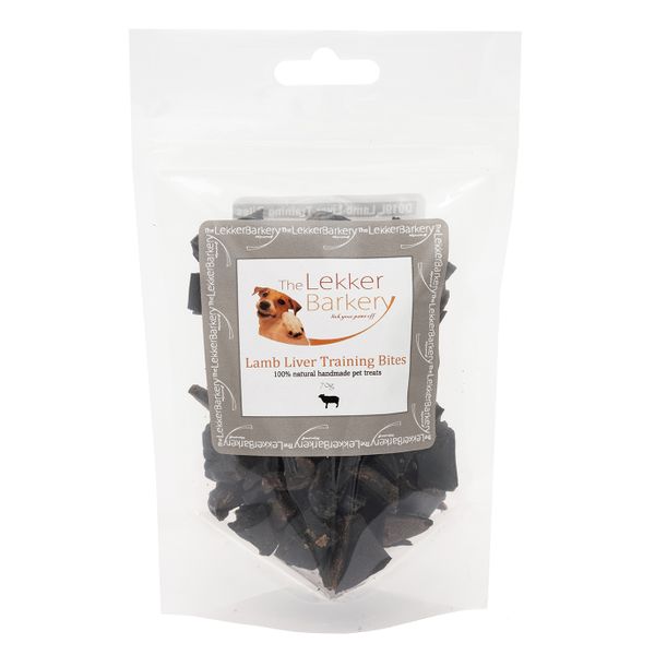 Lekker Barkery Lamb Liver Training Bites 70g