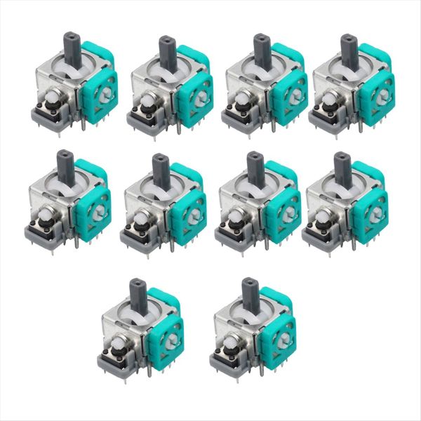 10 Pcs 3D Analog Joystick for Ps5 Game Console Joystick