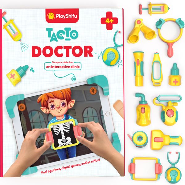 Tacto Doctor by PlayShifu - STEM Toys for Kids - Interactive Kit and App