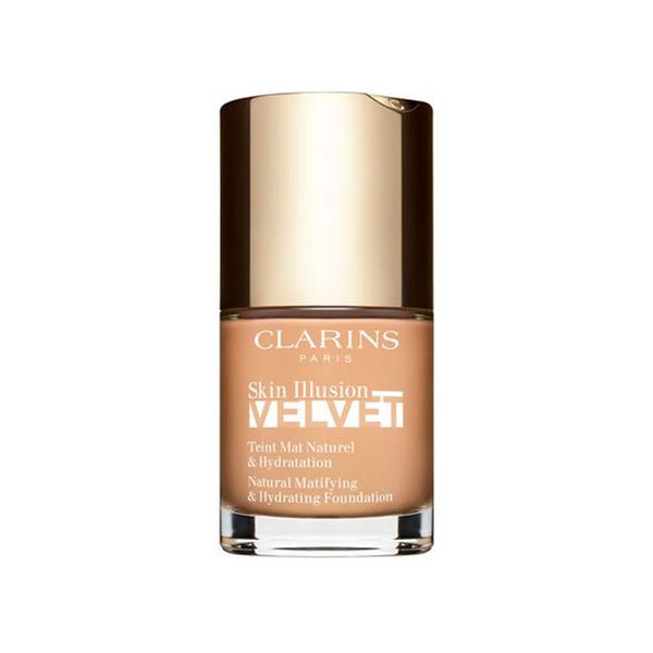 Clarins Skin Illusion Velvet Foundation | Natural Matte &amp; Hydrating Finish
