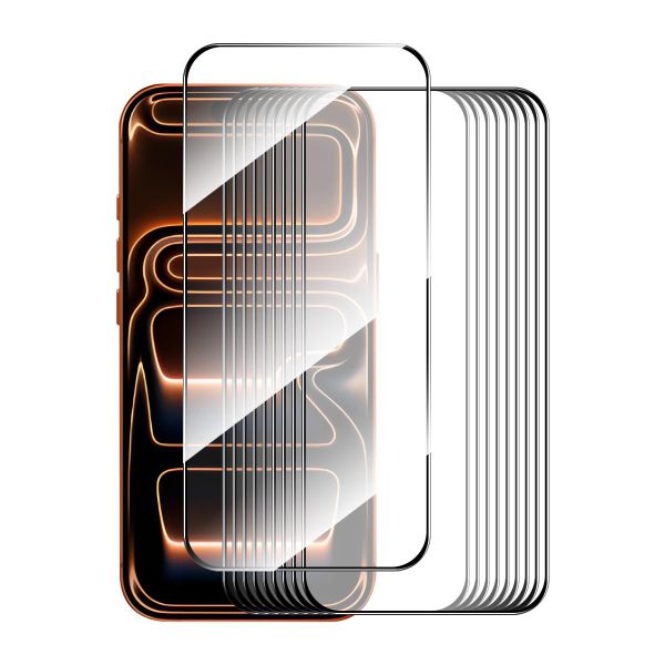 ENKAY iPhone 17 Pro Max 9H Tempered Glass Screen Protectors (10-Pack)