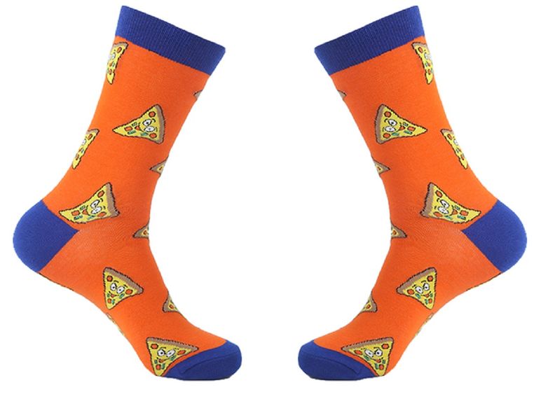 Men's Socks -Pizza