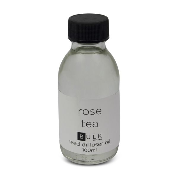 Bulk Body Care - Reed Diffuser Perfume Oil - Rose Tea - 100ml