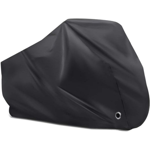 190T Waterproof Motorcycle Cover, Anti-Theft Bike Cover -XL