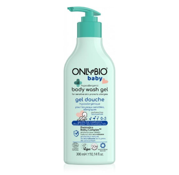 OnlyBio Baby Hypoallergenic Body Wash Gel 300ml