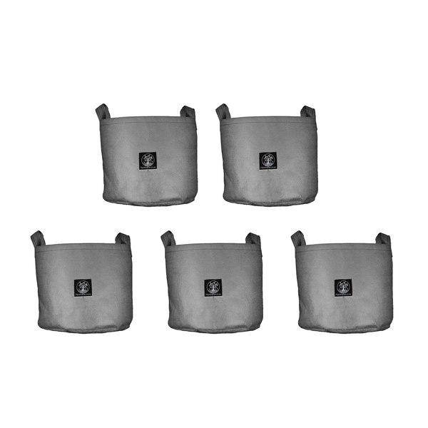 Plant Matter 50L Material Grow Bag with Handles - 5 Pack