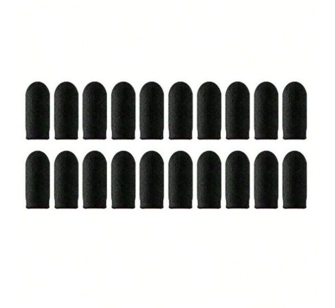 Mobile Gaming Finger Sleeves - 20 Pieces