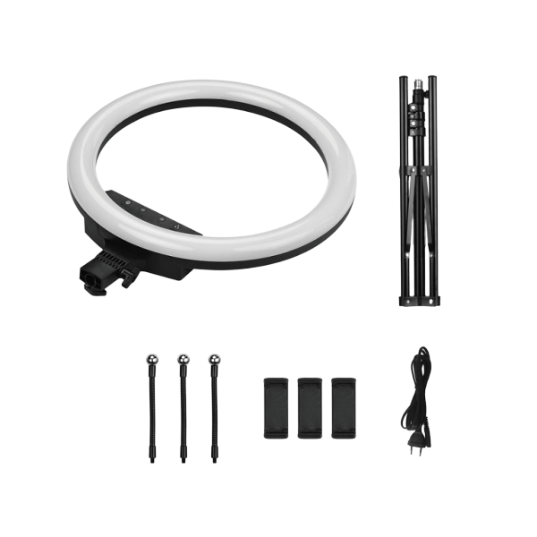 18 Inch Live Streaming Light with 4 Phone Holders