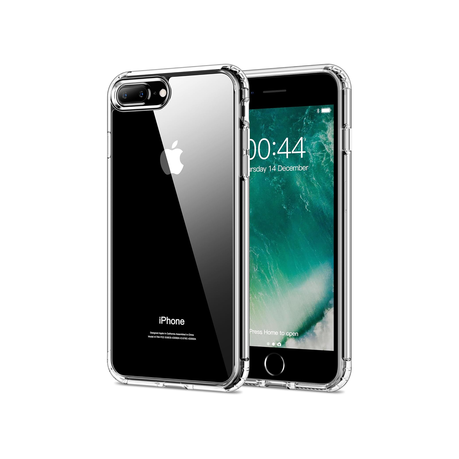 Clear Case Slim TPU Shockproof Cover Compatible with iPhone 7 Plus/ 8 Plus Image