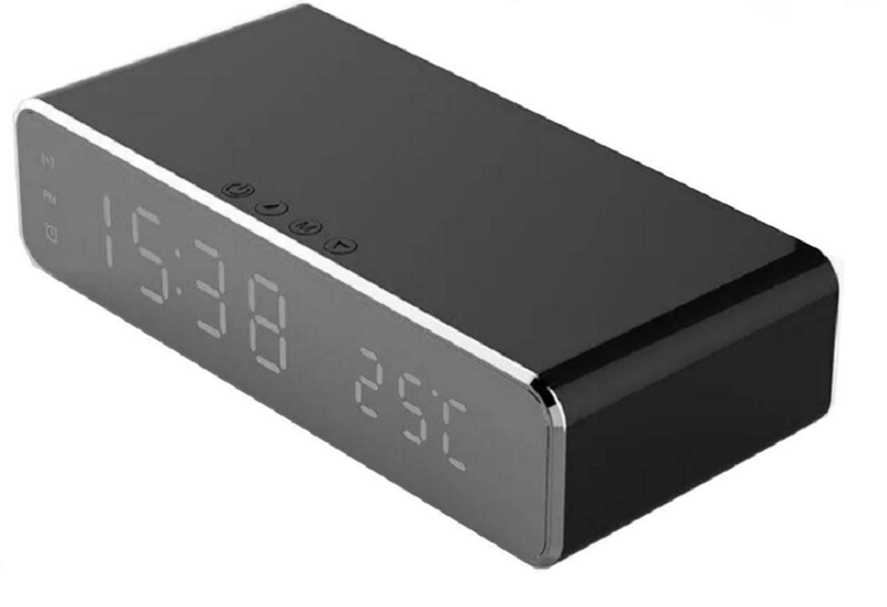Wireless Charging LED Alarm Clock