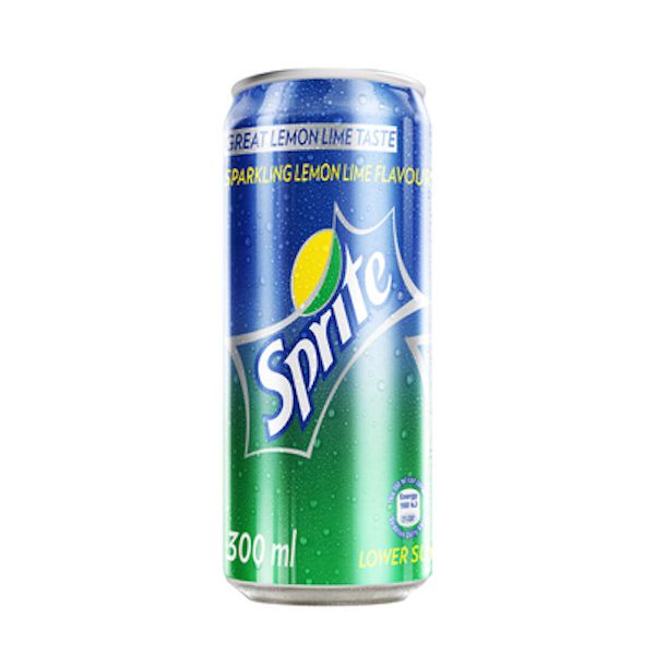 Sprite Soft Drink Lemon-Lime - 300ml Can Pack of 24 | Refreshing Beverage