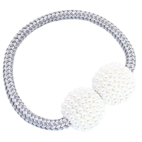 Kaths Pearl Design Curtain TieBacks 6 Piece Shop Today. Get it