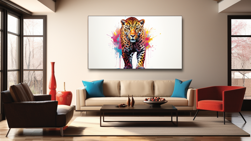Leopard Elegence Portrait - Hd0205 image