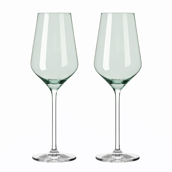 Ritzenhoff Fjord Light White Wine Glass Green - Set of 2 (300ml)