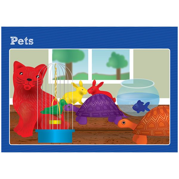 EDX Education Activity Cards for Pet Counters