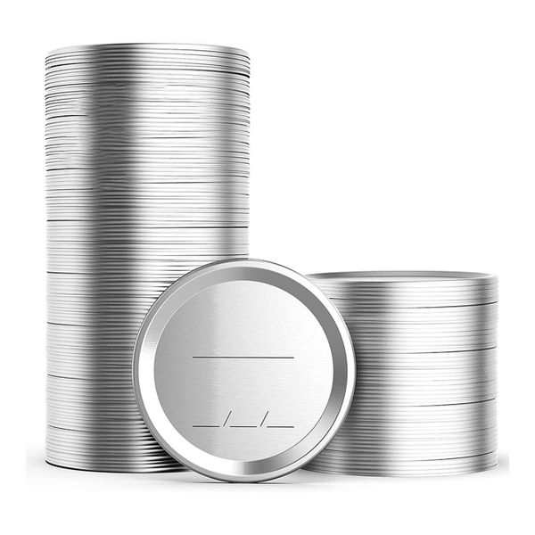 100 Piece 70Mm Regular Mouth Canning Lids for Ball Regular Mouth Jars