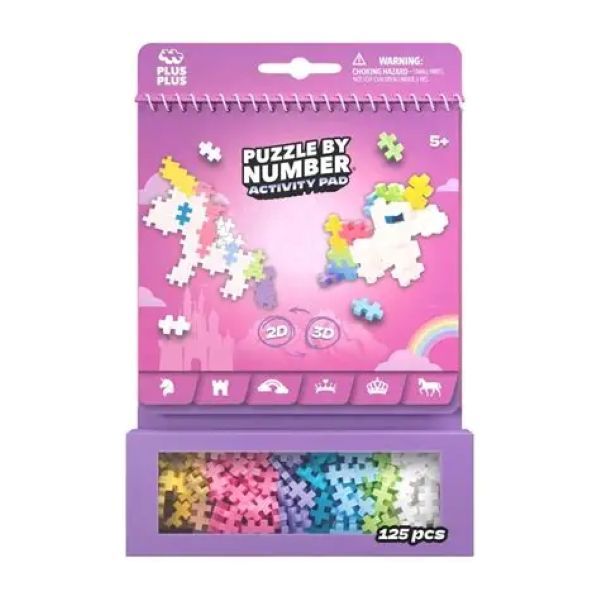 Plus Plus Activity Pad Fairy Tale Tube 125 Piece