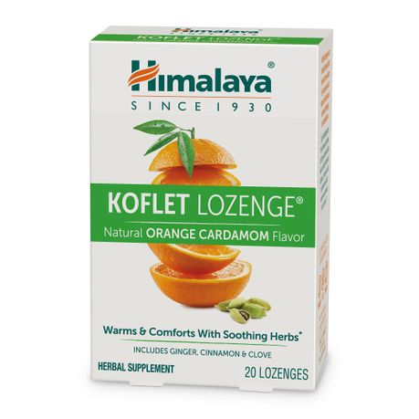 Himalaya Koflet Lozenges Orange Cardamom 20s Image