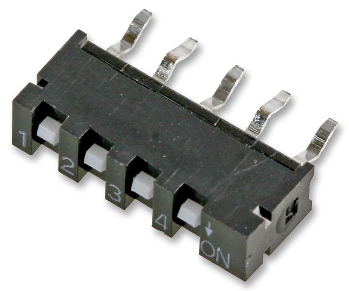 Multicomp Pro (SIP-06A) DIP / SIP Switch, SPST, 5 VDC, 10 mA