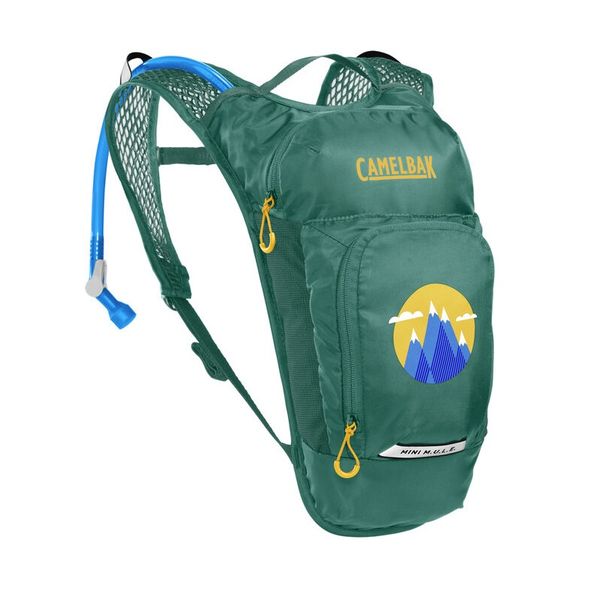 Camelbak Mini M.U.L.E 1.5L Green Mountains Kids Hydration Back Pack