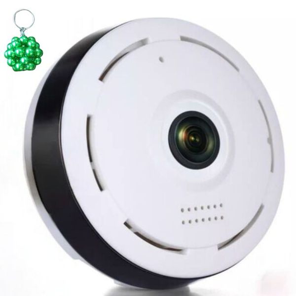 A8-S WiFi Smart Net Wireless Panoramic Camera HD 360 And A Keyholder