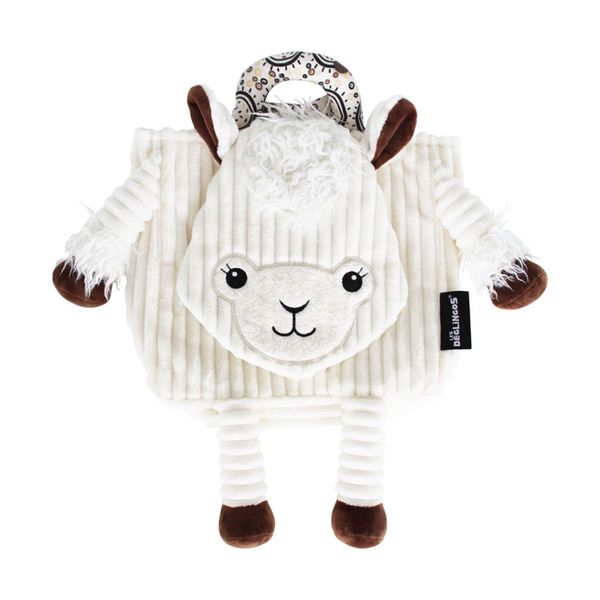 Les Deglingos Toddler Backpack Llama - 25cm