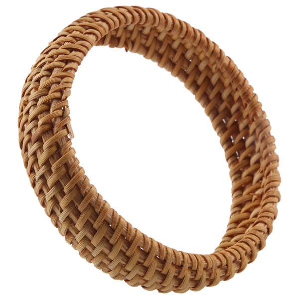 Ethnic Style Hand-Woven Simple Round Rattan Bracelet Ladies Jewelry