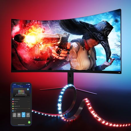 Govee Gaming Monitor Light Strip G1 Smart LED Backlight 27 34