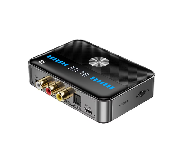NFC Bluetooth 5.3 Adapter, TX/RX Transmitter and Receiver, RGB LED