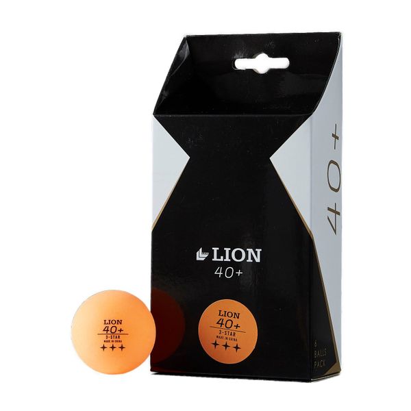 Lion - Three Star Table Tennis Ball - Orange