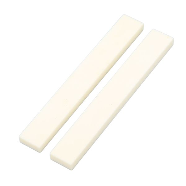 2 Pcs 53mm Bone 4 - String Guitar Nut