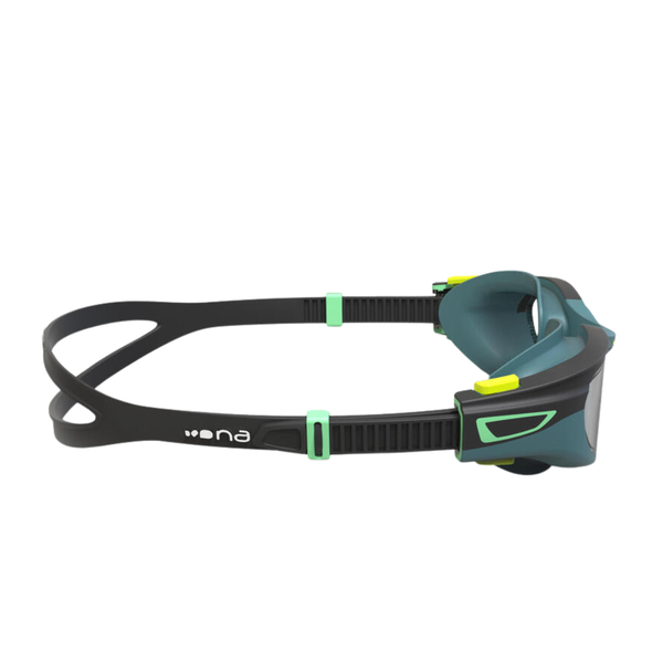 Nabaiji Kids' Swimming Goggles Clear Lenses SPIRIT Black / Blue