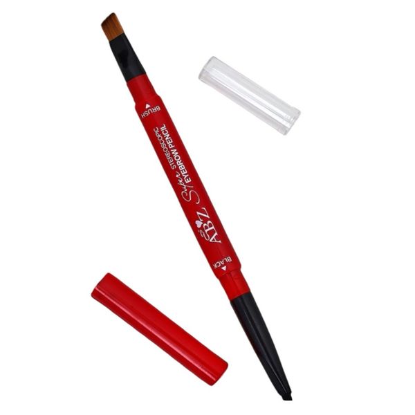 3D Waterproof Eyebrow Pencil With Brush Long Lasting Brown