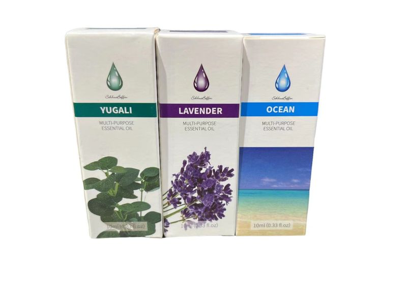 Multi-Purpose Essential Oil -Ocean , Lavender &amp; Yugali - Pack Of 3