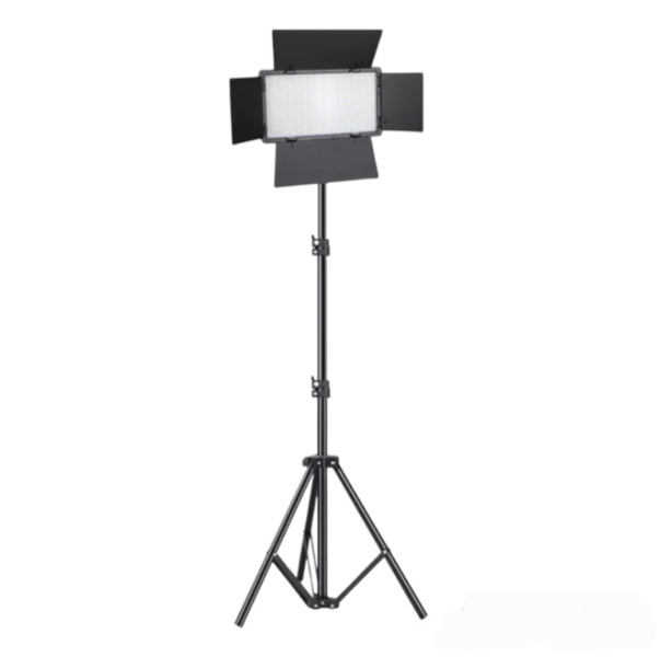 XF00086 Pro LED 800 Studio Light Kit with 2.1M Adjustable Tripod Stand