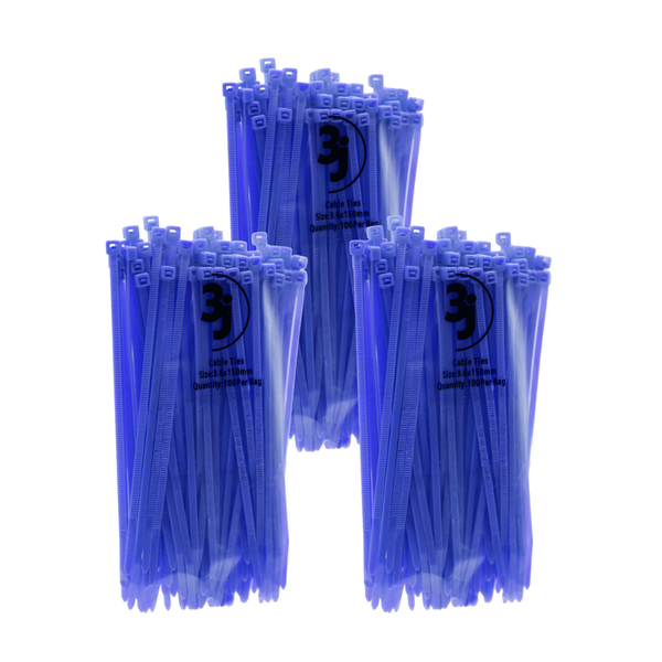 1 x Cable Ties Pack of 3 (100 per pack) 300s