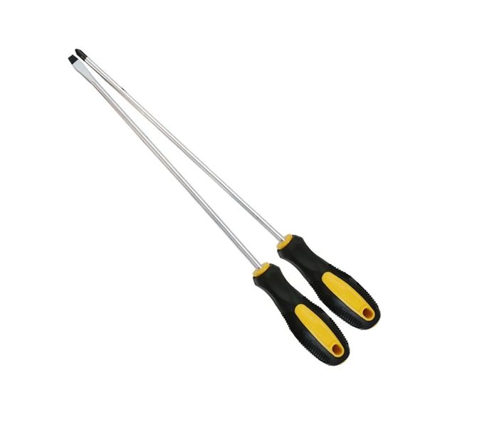 12-Inch Long Screwdriver With Rubber Handle Magnetic 2 Pieces Screwdriver SE