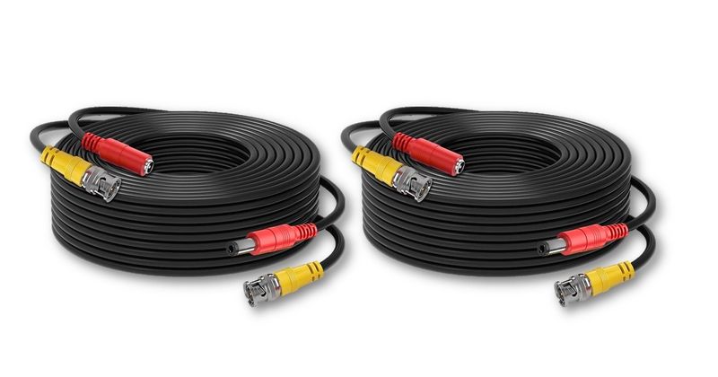 Cctv Camera Cable 30M Power &amp; Video Ready Plug A image