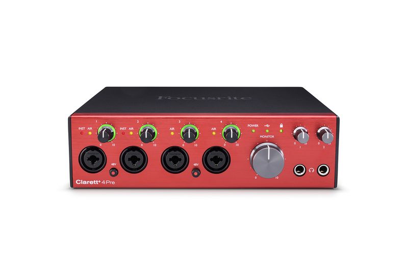 Focusrite Clarett Plus 4 Pre Audio Interface