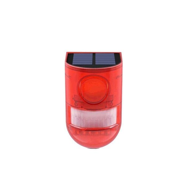 Solar Powered Security Alarm Lamp With Motion Sensor-Q-A223B