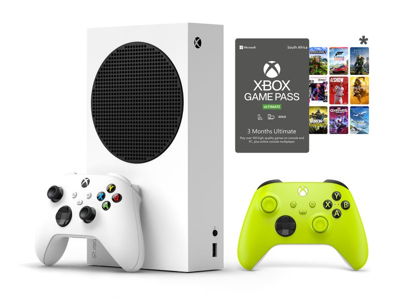 Xbox Series S Console + Additional Electric Volt Controller